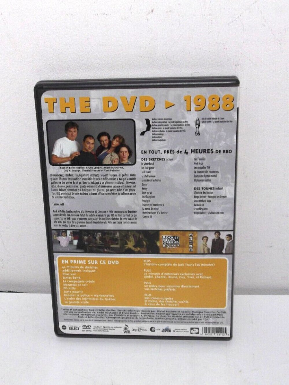 Rock Et Belles Oreilles - The Dvd 1987-1995 (DVD) Region 1 Tested - Picture 5 of 11